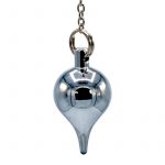 Pendel messing verchroomd -- 27 g; 3 cm