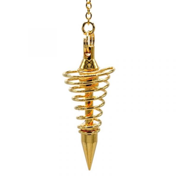 Pendel messing verguld -- 12 g; 4 cm