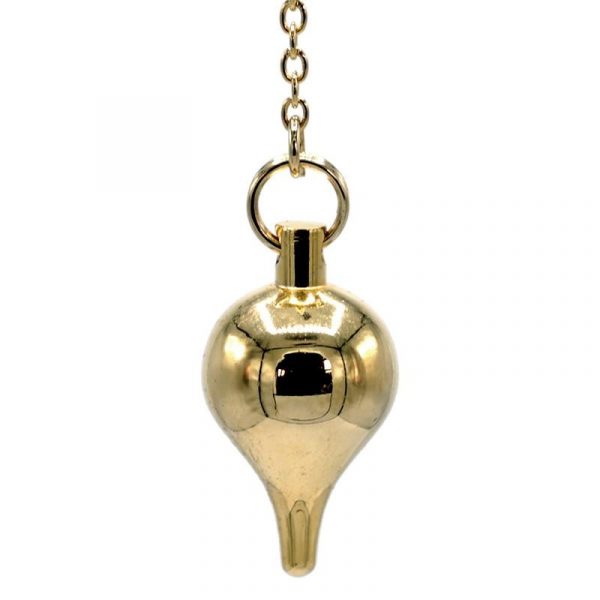 Pendel messing verguld -- 27 g; 3 cm