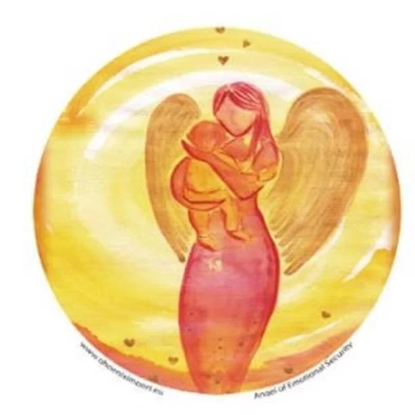 Raamsticker Angel of Emotional Security -- 10.5 cm