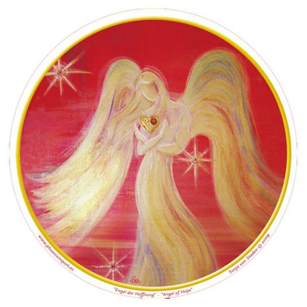 Raamsticker Angel of Hope -- 10.5 cm