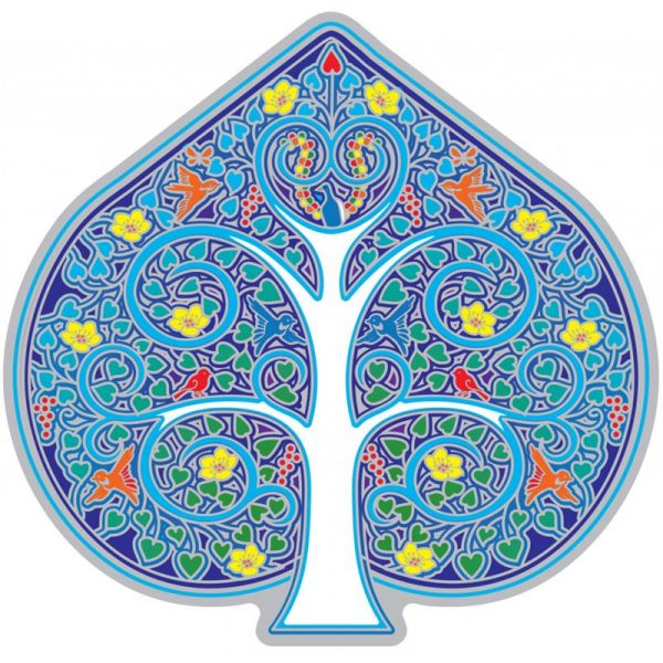 Raamsticker Boom des levens -- 11 cm