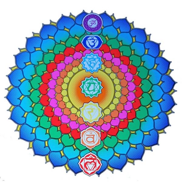 Raamsticker Chakra Healing -- 14 cm
