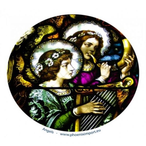 Raamsticker Engelen -- 10.5 cm