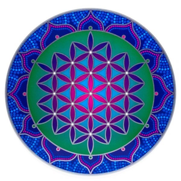 Raamsticker Heilige Bloem des Levens --13.5 cm