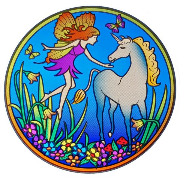 Raamsticker Magische Eenhoorn -- 14 cm