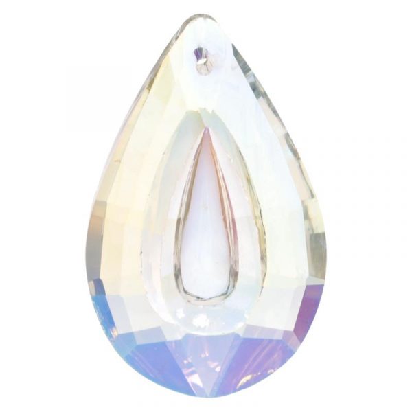 Regenboogkristal Bindi parelmoer AAA kwaliteit -- 3.2x5 cm