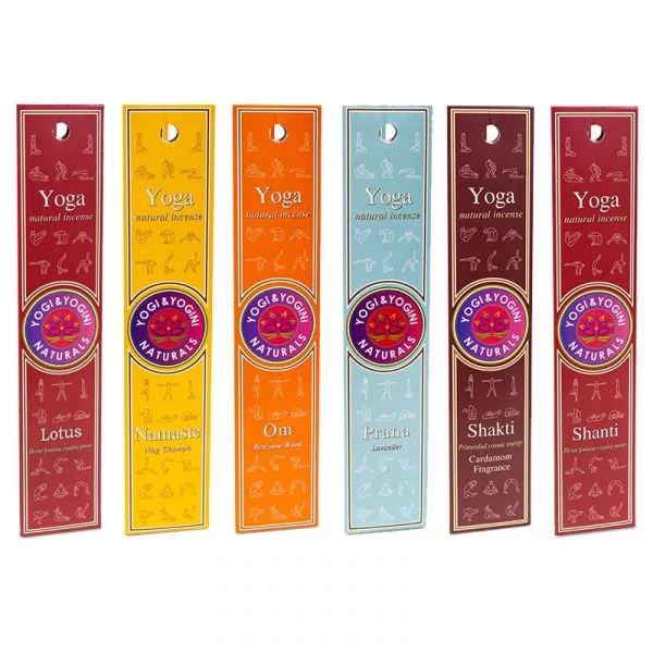 Set Yoga Wieroken 6 x 3 doosjes -- 20 g