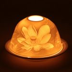Sfeerlicht Porselein Lotusbloem -- 300 g; 13x13 cm