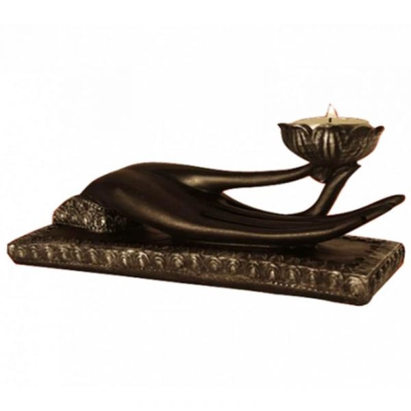 Sfeerlicht kaarshouder Mudra -- 21x8x10 cm