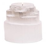 Sfeerlicht seleniet Divine Waterfall -- 600 g; 8x8 cm