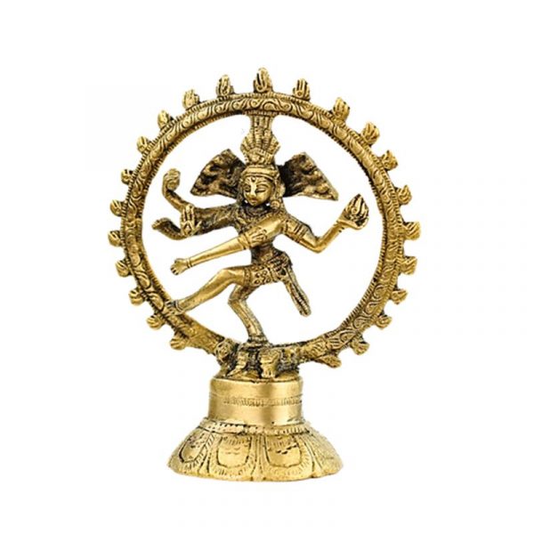 Shiva Nataraj messing 1 kleur -- 160 g; 13 cm