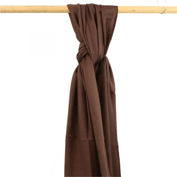 Sjaal bruin -- 70x200 cm