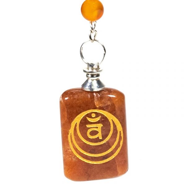 Sleutelhanger 2e chakra Swadhisthana -- ±15cm; 30g