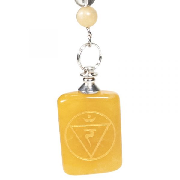 Sleutelhanger 3e chakra Manipura -- ±15cm; 30g