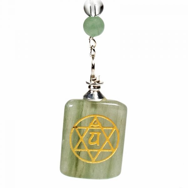 Sleutelhanger 4e chakra Anahata -- ±15cm; 30g