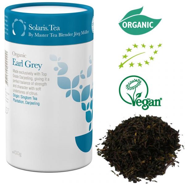 Solaris Biologische Earl Grey Thee - losse thee -- 100 g