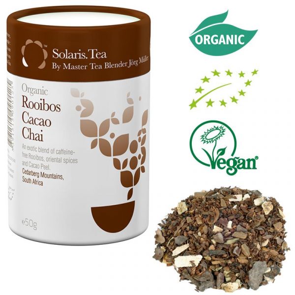 Solaris Biologische Rooibos Cacao Chai Thee - losse thee --