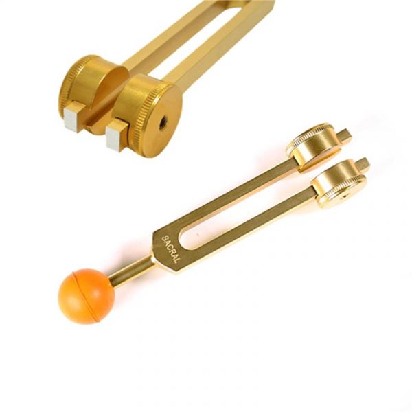 Stemvork 2e chakra goudkleurig