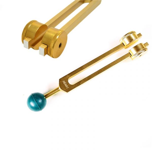 Stemvork 4e chakra goudkleurig