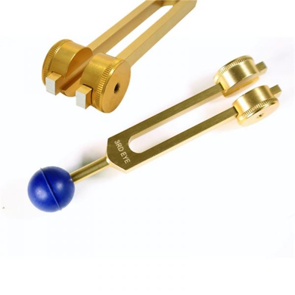 Stemvork 6e chakra goudkleurig