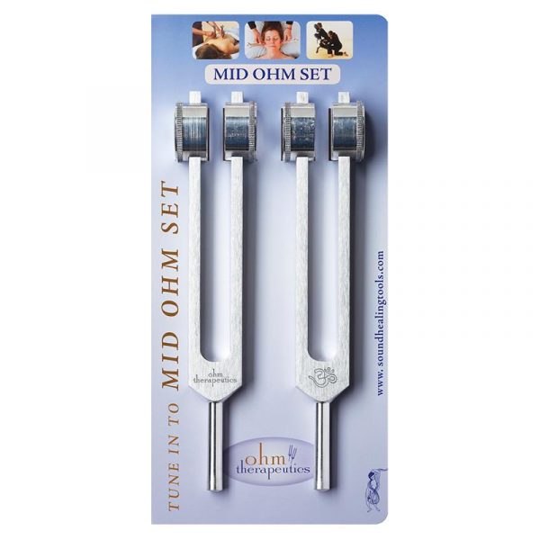 Stemvorken Mid Ohm -- 19.5x2.5 cm