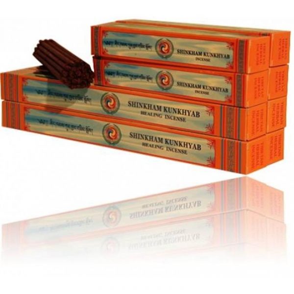 Tibetaanse Shingkham Kun Khyab wierook groot -- 85 g; 27 cm