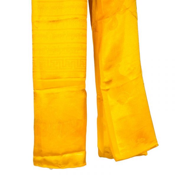 Tibetaanse luxe Katha sjaal geel XL -- 240 cm