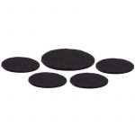 Vilten onderzetters voor klankschalen enz.