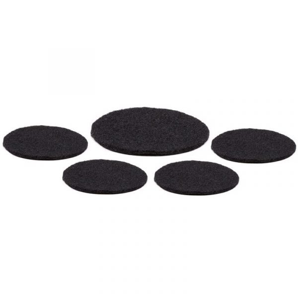 Vilten onderzetters voor klankschalen enz.