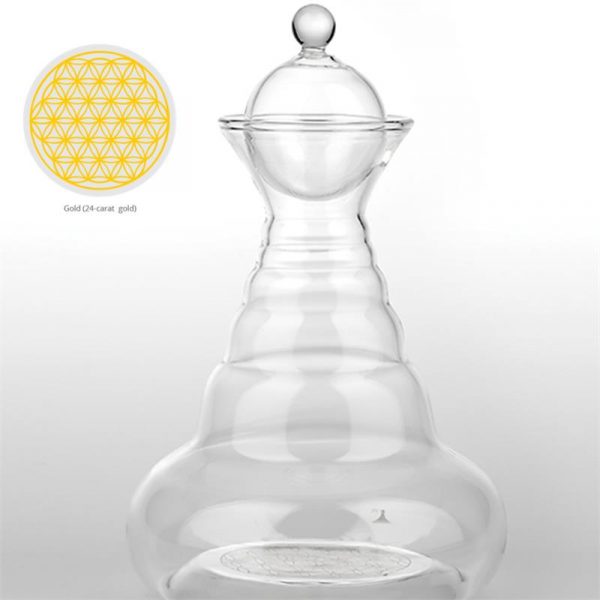 Vitaalwaterkaraf Golden Alladin met BDL goud -- 1300 ml