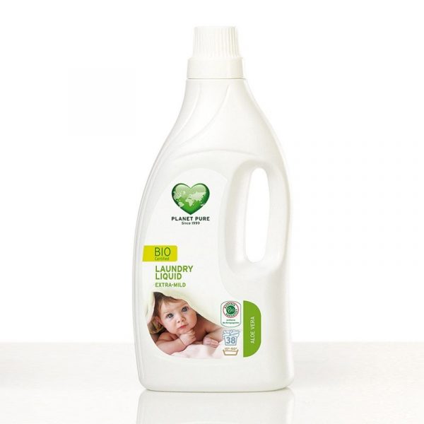 Vloeibaar wasmiddel baby extra mild aloe vera -- 1550 ml