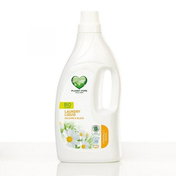 Vloeibaar wasmiddel zwart/kleur kamille orange -- 1550 ml