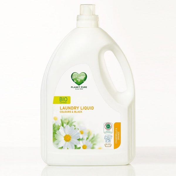 Vloeibaar wasmiddel zwart/kleur kamille orange  -- 3000 ml
