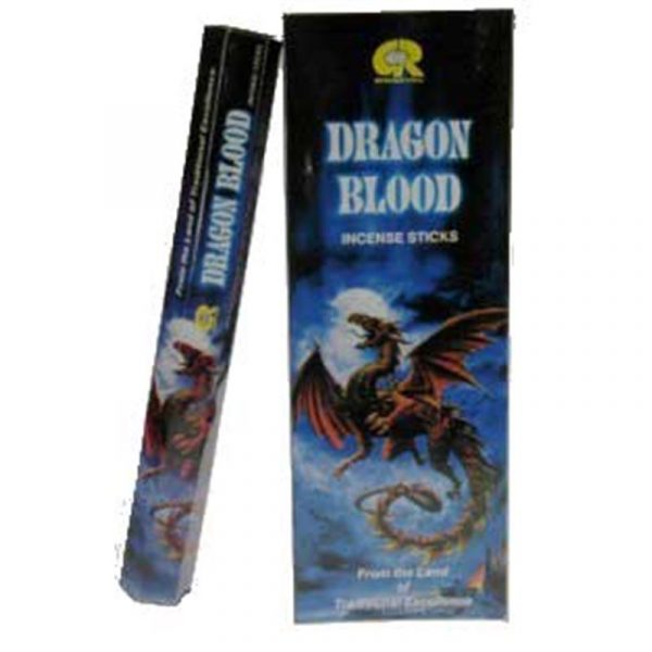 Wierook Dragon Blood (drakenbloed) hexagram pak -- 20 g