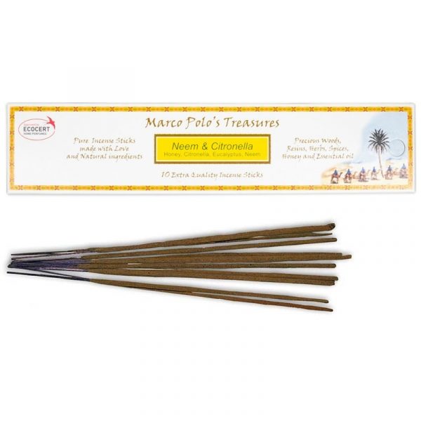 Wierook Marco Polo's Treasures Neem & Citronella -- 20 g