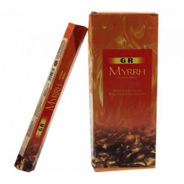 Wierook Mirre hexagram pak -- 20 g