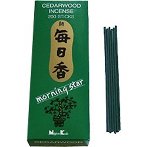 Wierook Morning Star cederhout -- 70 g