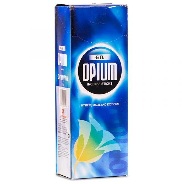 Wierook Opium hexagram pak -- 20 g