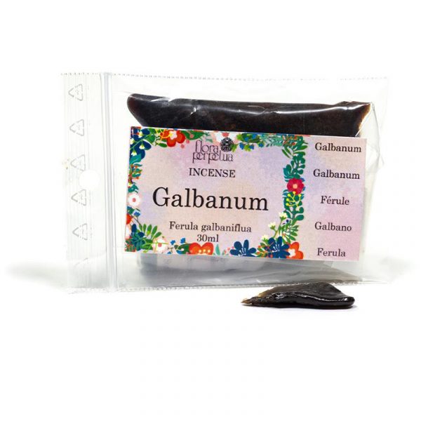 Wierookhars Galbanum (verpakt in plastic zakje) -- 14 g