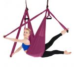 Yoga Swing paars -- 250x150 cm