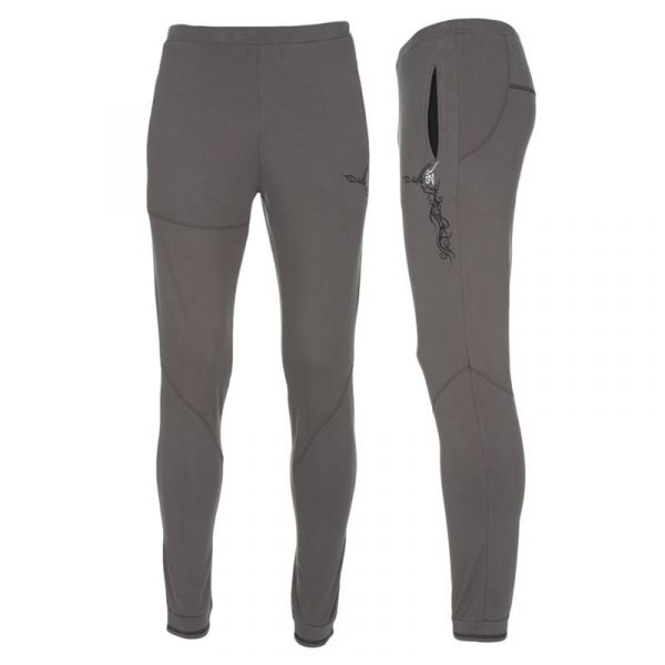 Yogabroek Sacred Tattoo man grijs S-M