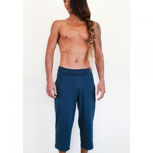 Yogabroek 'Shaolin' driekwart man navy L