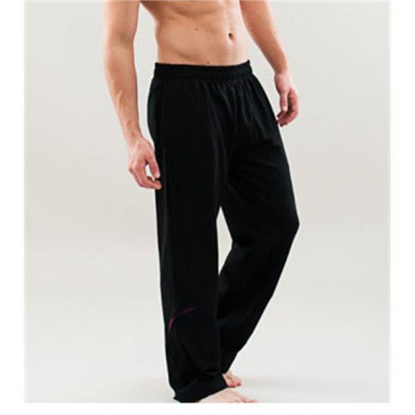 Yogabroek man zwart M-L