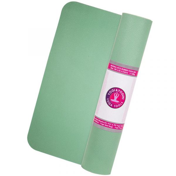 Yogi & Yogini yogamat mintgroen -- 1800 g; 60x185x0.4 cm