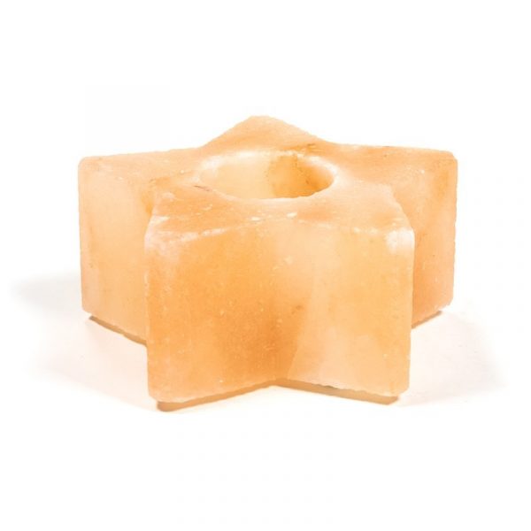 Zoutkristal sfeerlicht ster -- 750g