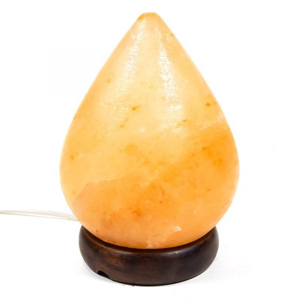 Zoutkristallamp druppelvorm -- 2350 g