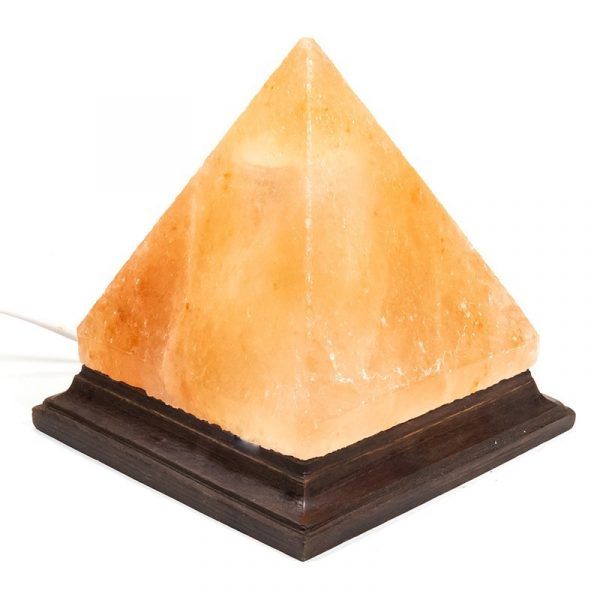 Zoutkristallamp piramide -- 1950g