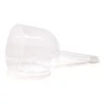 Kristallen klankschaal helder/handgreep/tas C#-toon -- 17.5