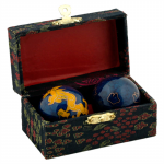 Meridiaankogels Gele draak -- 4 cm - Afbeelding 2